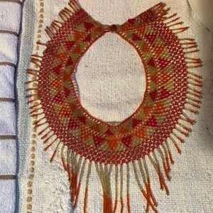 Handmade beaded necklace